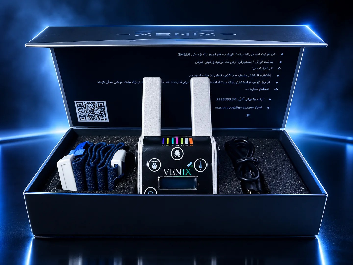 دستگاه VENIX داخل جعبه